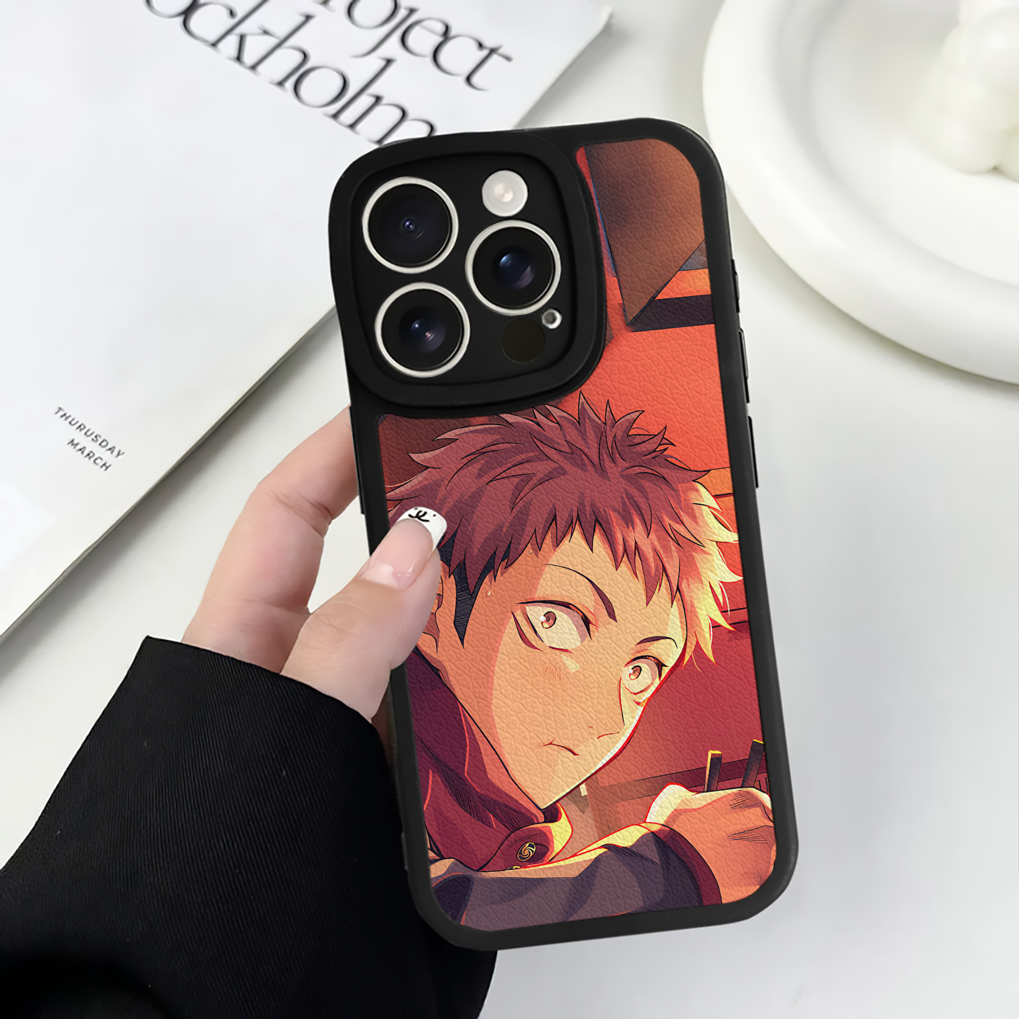 （画像用） SPY×FAMILY间谍家家酒 【iPhone 16シリーズ対応】シリコンスマホケース（レザー調） 材質：シリコン